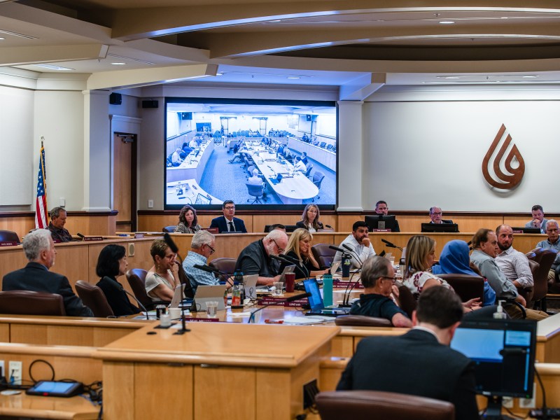 San Diego County Water Authority meeting in Kearny Mesa on July 27, 2023.